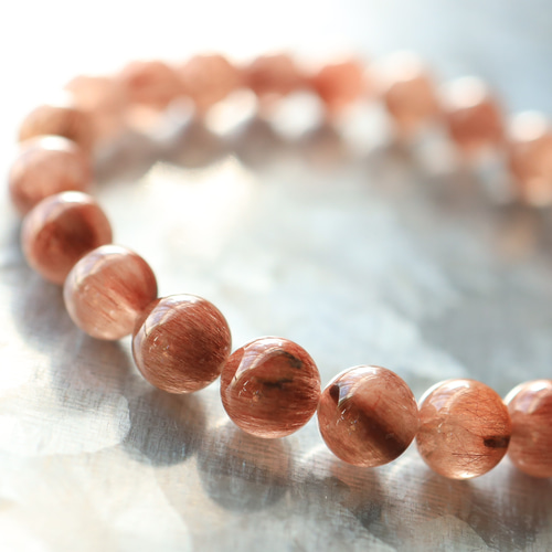 スーパープレミアムブレス☆ルチルを愛する人の為に☆レッドブラウン