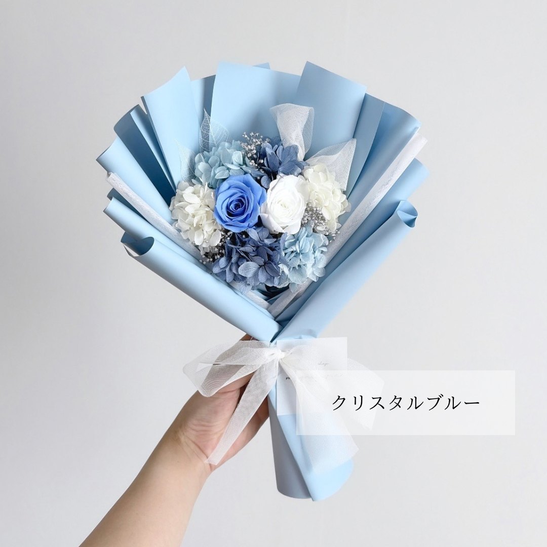 ラッピングブーケ プリザーブドフラワー 花束 成人式 卒業式 ギフト ブーケ