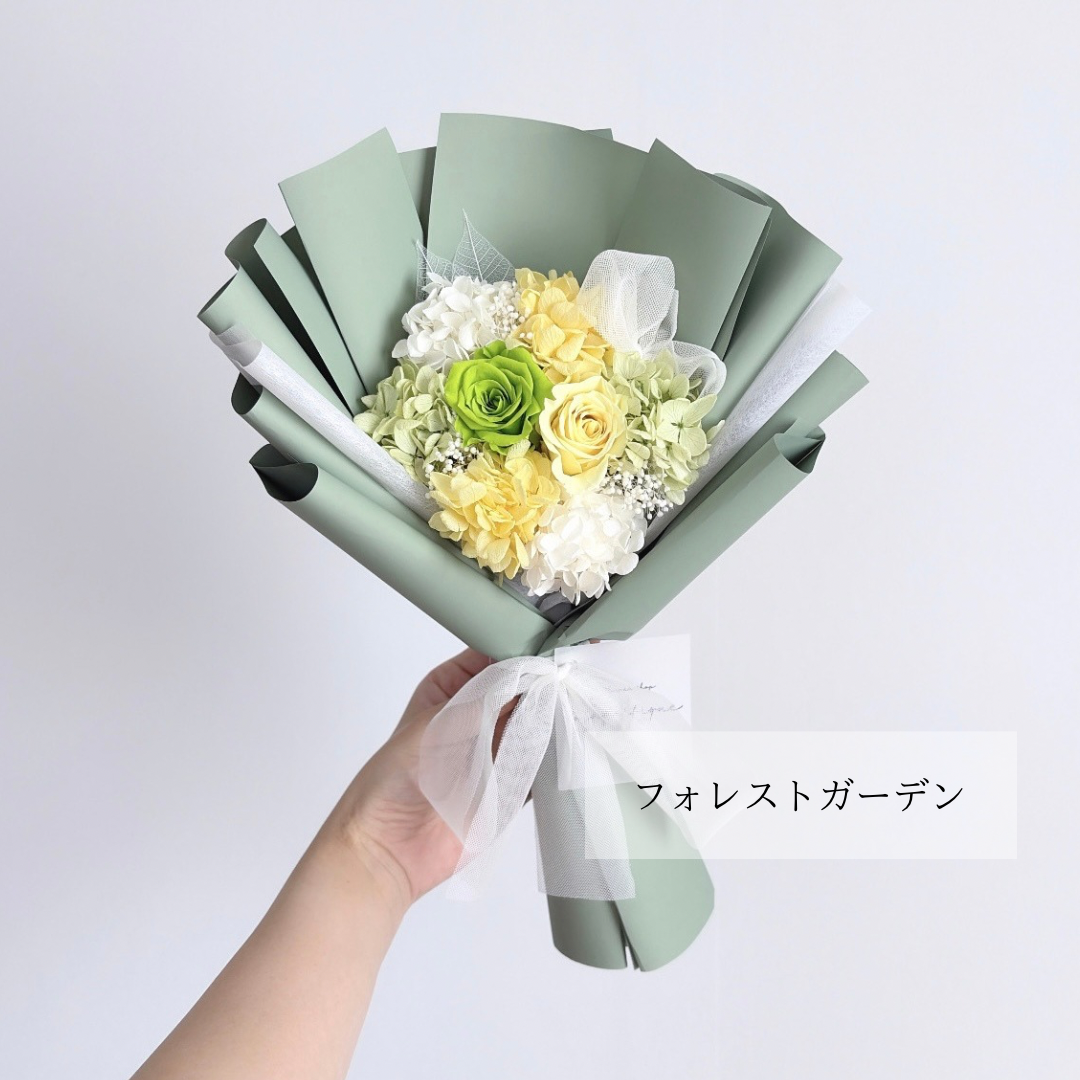 ラッピングブーケ プリザーブドフラワー 花束 成人式 卒業式 ギフト ブーケ