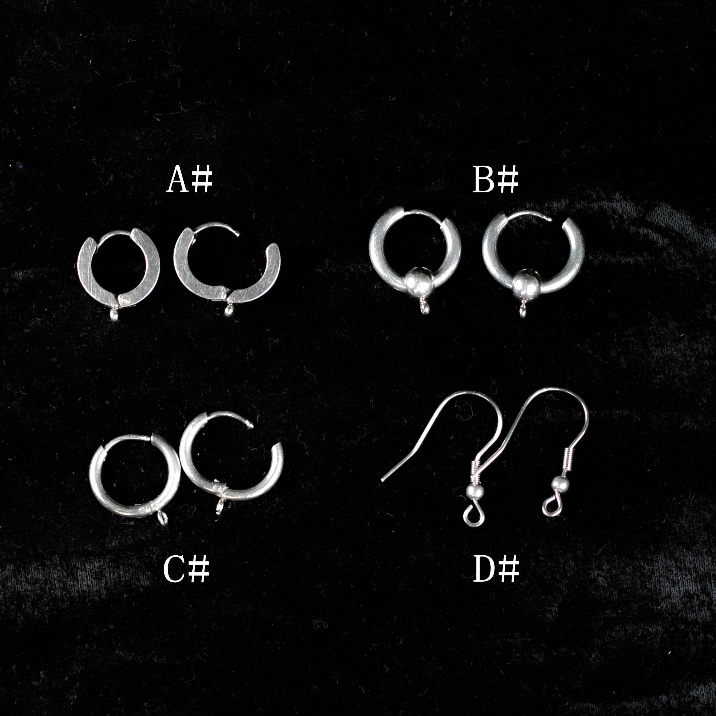 ミイラのドロップイヤリング - ゴシックホラー風ジュエリー - ホワイトブラス製ハンドメイドダングルイヤリング