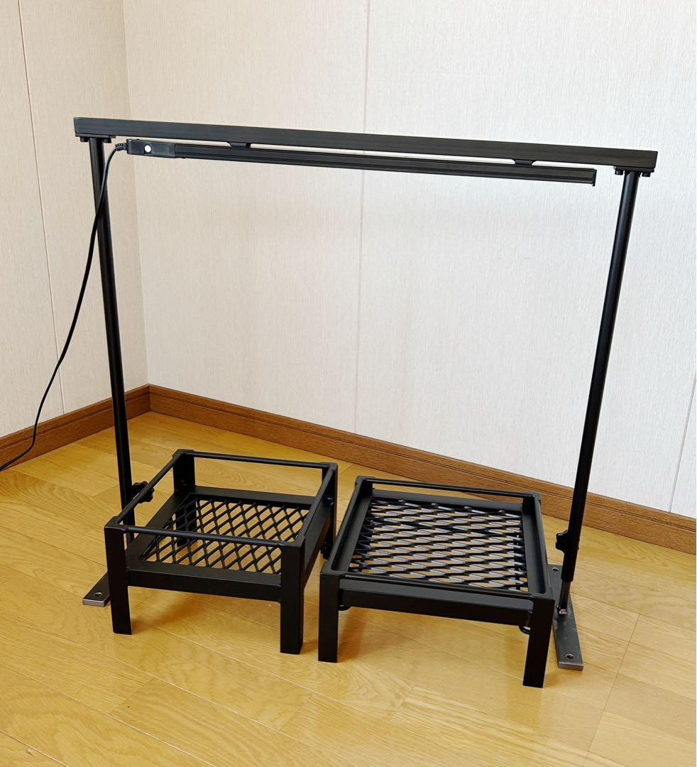 ダクトレール 50 植物棚　アイアンラック　照明スタンド