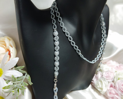 タティングレース グラスコード(メガネチェーン)・マスクストラップ