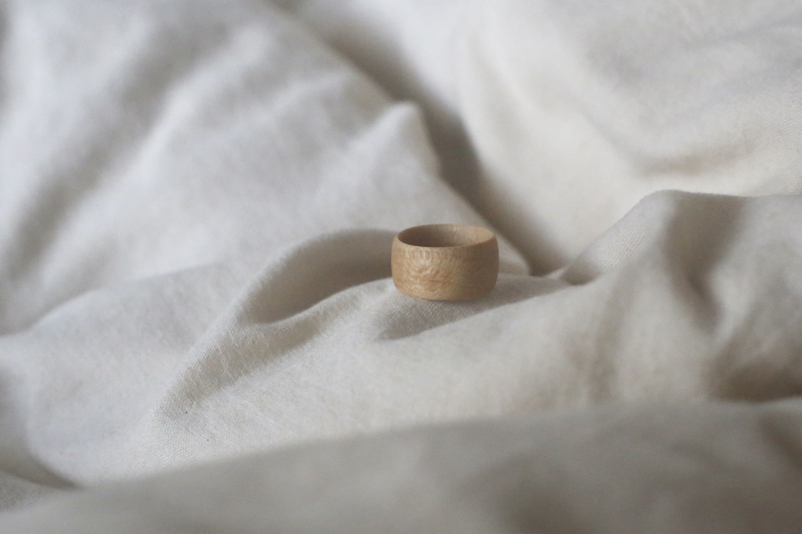【wood ring ハードメープル】プレゼントやご褒美、金属アレルギーの方にもおすすめ