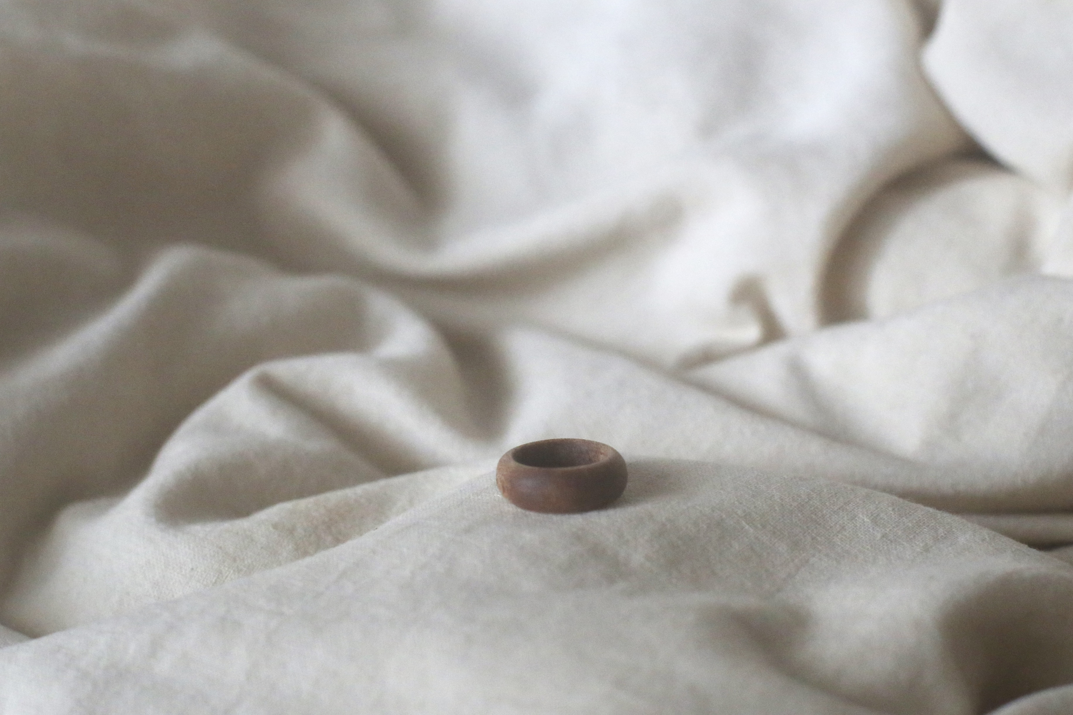 【wood ring カエデ杢】プレゼントやご褒美、金属アレルギーの方にもおすすめ