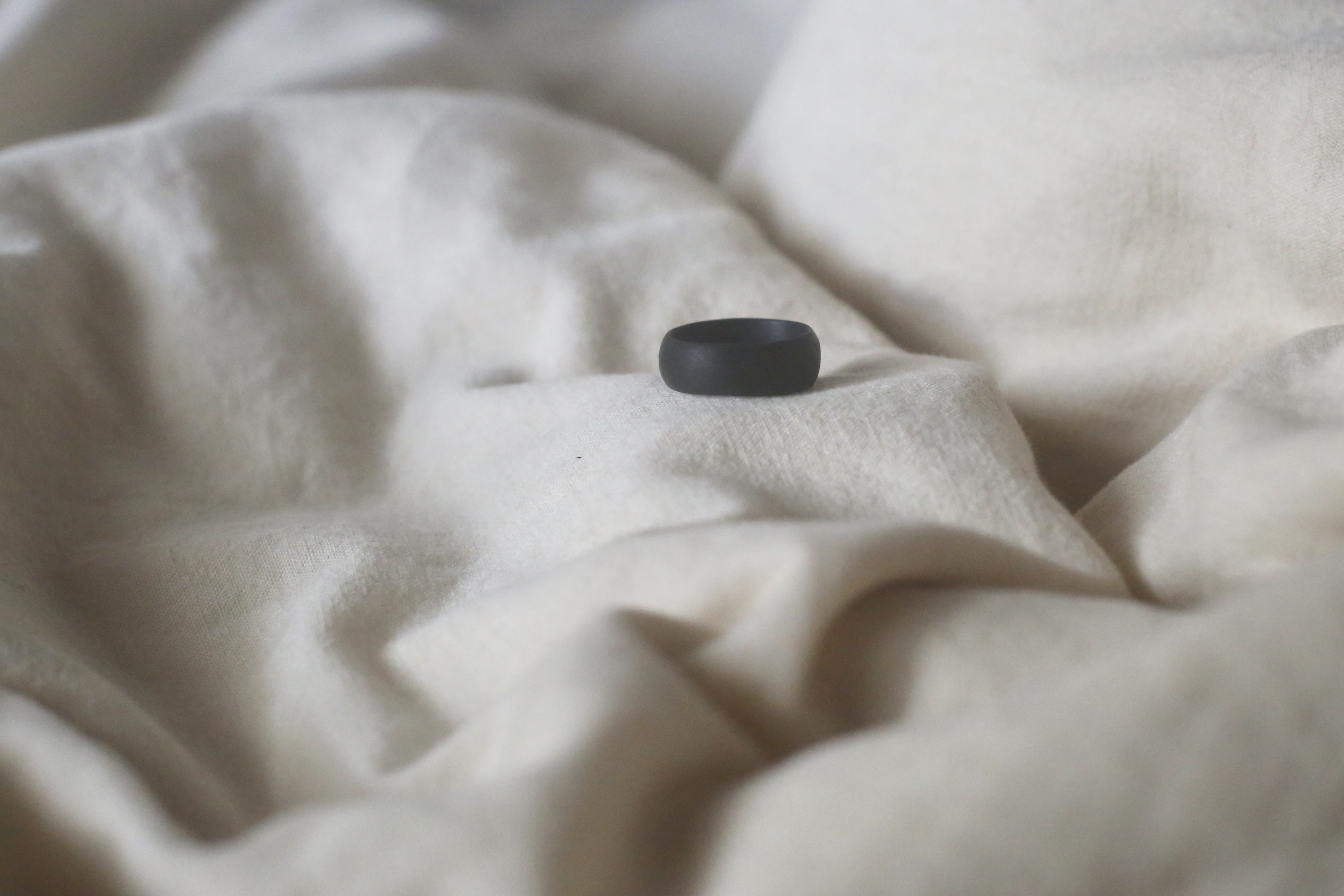 【wood ring 黒檀】プレゼントやご褒美、金属アレルギーの方にもおすすめ