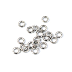 ess110-1 [約50個] 開口環，線徑：約1.0毫米，外徑：約4.0毫米，醫用不鏽鋼 第4張的照片