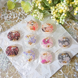 きらめきカボション☆10個 w7 マグネットジェル/マグネット/カラー