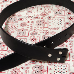 幅45ミリ6ミリ厚ヌメ革ベルトG21バックル 極厚ベルト その他