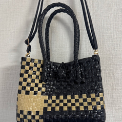 【専用】　プラカゴ　メルカド　横長　トートバッグ　パサール　ブラック 1228 まるごと洗えるバッグ プラカゴ パサールバッグ トートバッグ メルカド