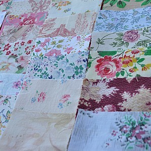 【フランスヴィンテージ】カットクロス7*7cm*120枚/60種類×各2枚