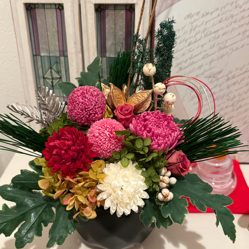 新作2026 プリザーブドフラワーアレンジメント ひとめぼれ新作2026