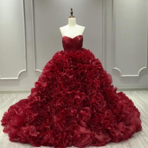 TricuspidC フリルハートドレス A'GEM/9 × .kom TricuspidC フリル