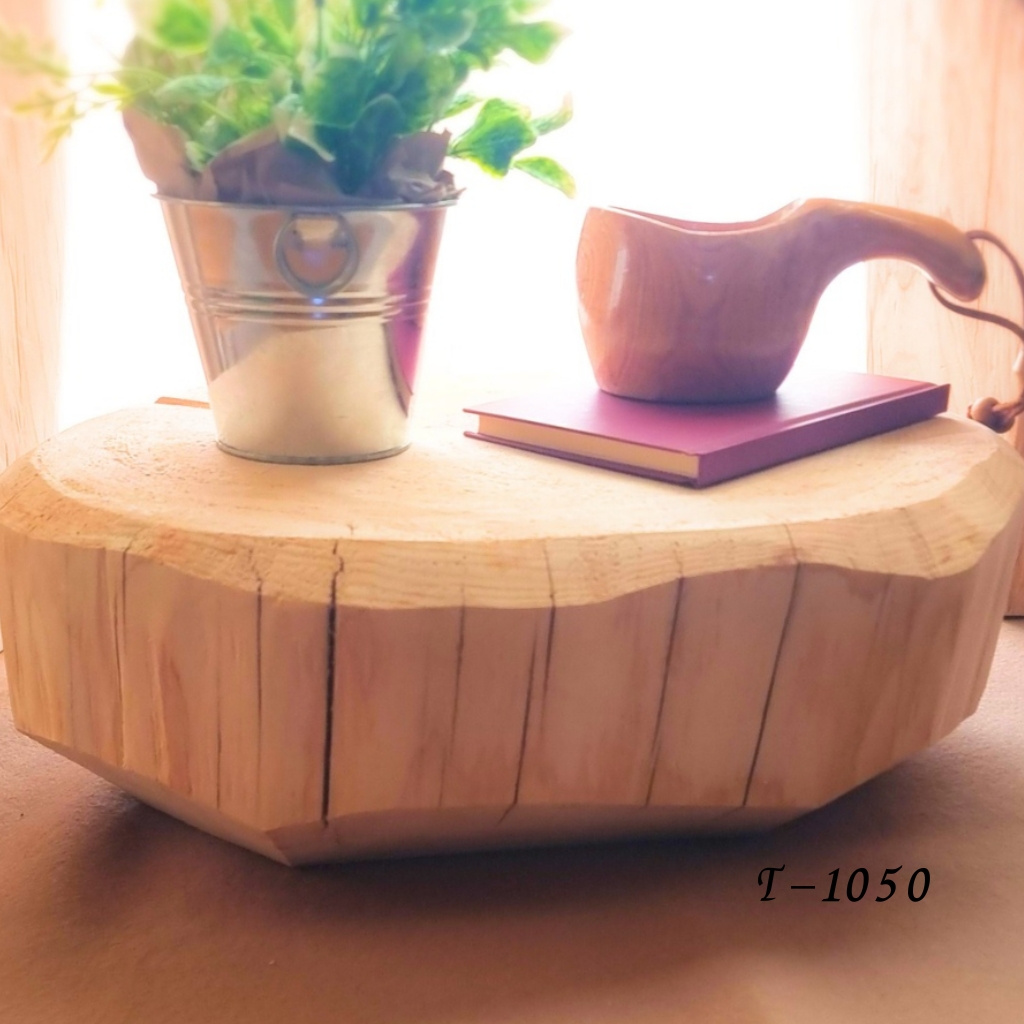 【セール品】天然アロマ 東濃ひのき テーブル 飾り台 無垢無塗装 オーガニック 特大