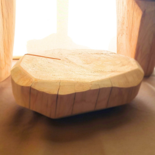 東濃ひのき 天然アロマ テーブル・超特大・無垢無塗装・オーガニック 天然アロマ 東濃ひのき テーブル 飾り台 無垢無塗装 オーガニック 特大