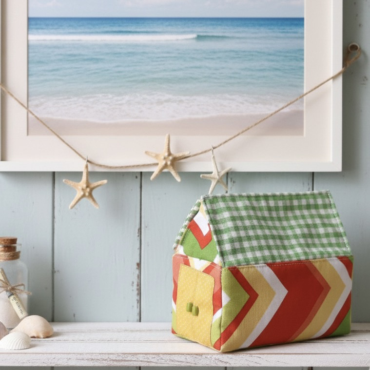 【魔法の色合わせ】イギリスの海岸に並ぶ「ビーチ・ハット」ポーチ