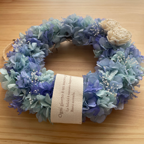 プリザーブドフラワーリース♡ステルンクーゲル✴︎星の球✴︎のリース プリザーブドフラワーリース♡ステルンクーゲル✴︎星の球✴︎のリース