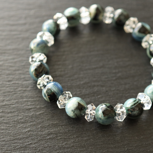 ★限定再入荷★高品質♢お買い得【カイヤナイト『藍晶石』タンブル連】❤️ ☆限定再入荷☆高品質♢お買い得【カイヤナイト『藍晶石』タンブル連】