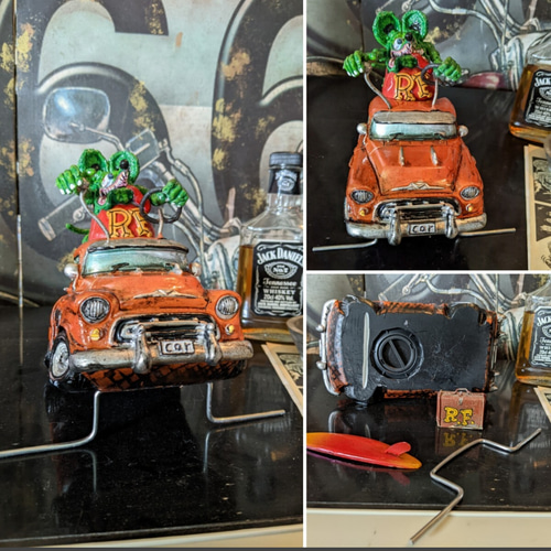 お宝放出…アメ雑 ピックアップトラック & ラットフィンク ガレージ