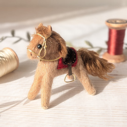 お花の妖精 どんぐり馬車とドレス ミニチュア どんぐりアート ドライ