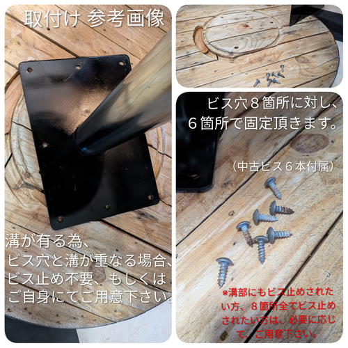 ラットフィンク ガレージテーブル ラウンドテーブル（修理中