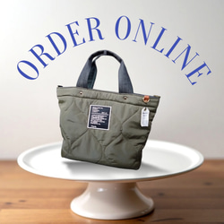 No.423【DENIM✖️Flower 全面あおりポケット巾着BAG❤️】デニム
