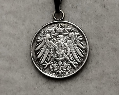 ドイツ帝国 鷲の国章コインネックレス 5 ネックレス・ペンダント