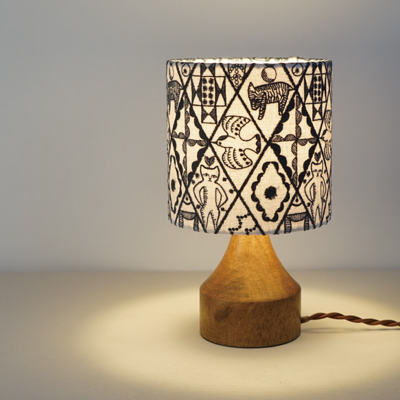 ◇HappyLamp◇Sサイズ/ミナペルホネン/シンフォニー/エクリュ/スタンド