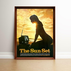 ピーターマックス 1960年代 アメリカ 雑誌 ヴィンテージ 広告 額付