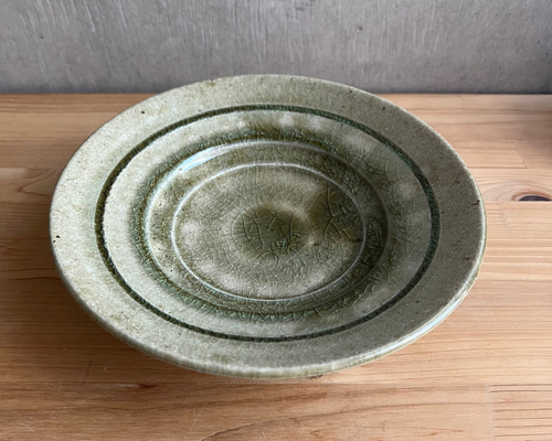 上野焼　渡窯　の大皿 上野焼渡窯の大皿