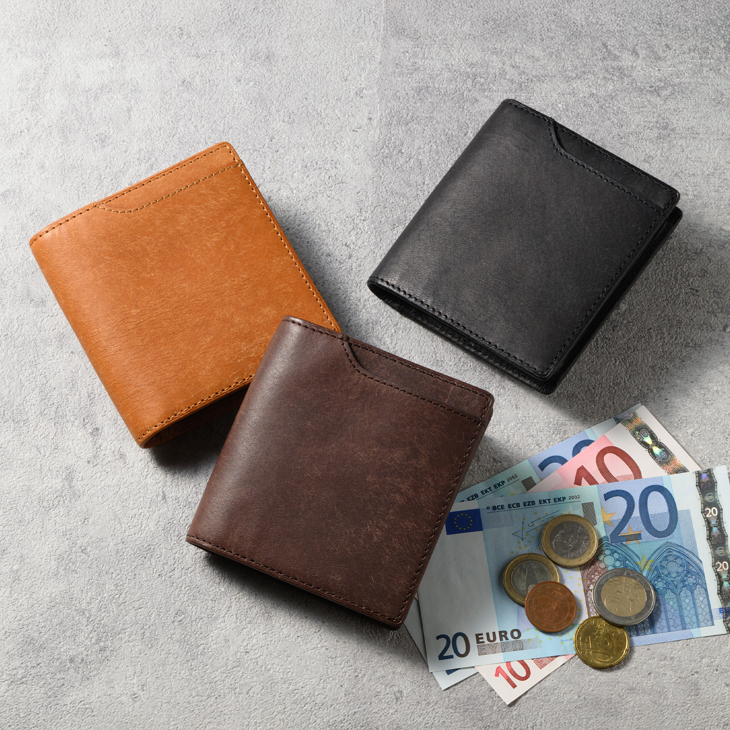 ミラグロ イタリアンエイジングレザー・薄型コンパクト財布 MILAGRO[CA-IA-686]