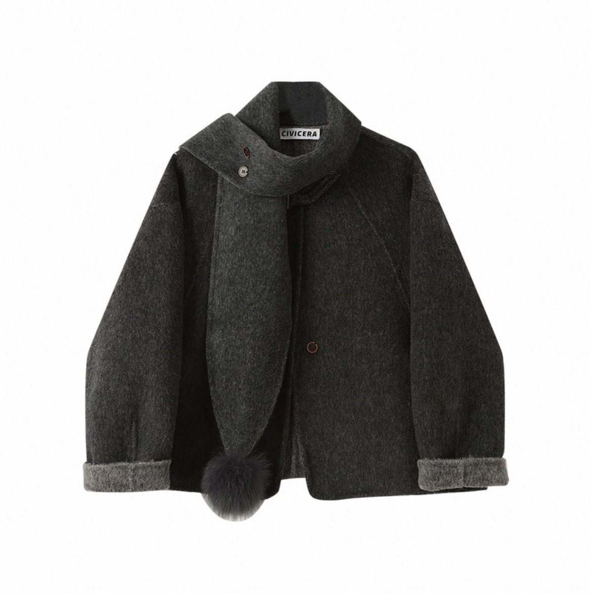 厚手コート、秋冬コート、ウールコート、個性的、防寒対策、レディース、冬支度新作