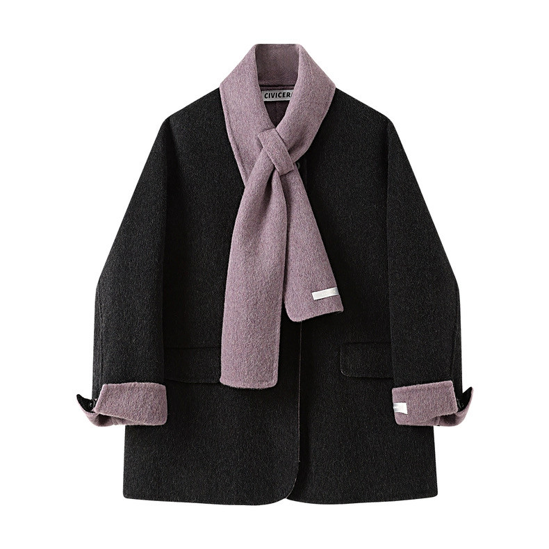 厚手コート、秋冬コート、ウールコート、個性的、防寒対策、レディース、冬支度新作