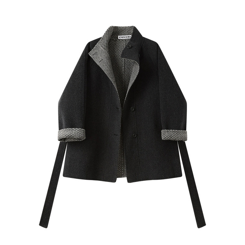 厚手コート、秋冬コート、ウールコート、個性的、防寒対策、レディース、冬支度新作