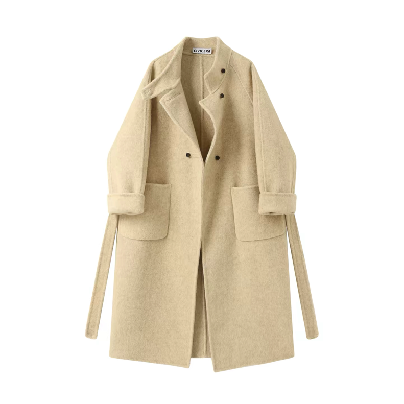 厚手コート、秋冬コート、ウールコート、個性的、防寒対策、レディース、冬支度新作