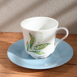 21㎝リムプレート〈ボタニカルフラワーピンク〉 アンティーク風皿 中皿