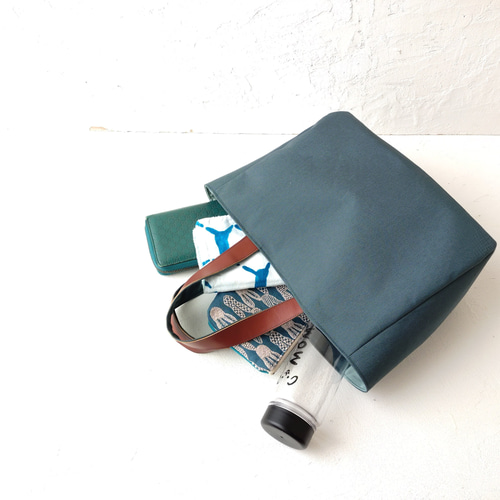 オーダー ミナペルホネンsymphonyと本革のワンハンドルバッグ オーダー