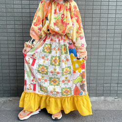 古着 ヴィンテージ vintage ワンピース パッチワーク パッチワーク