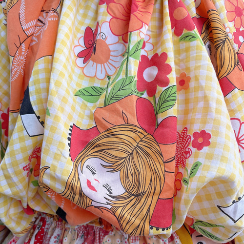 古着 ヴィンテージ vintage ワンピース パッチワーク パッチワーク