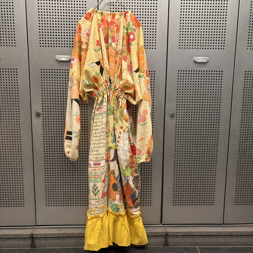 古着 ヴィンテージ vintage ワンピース パッチワーク パッチワーク