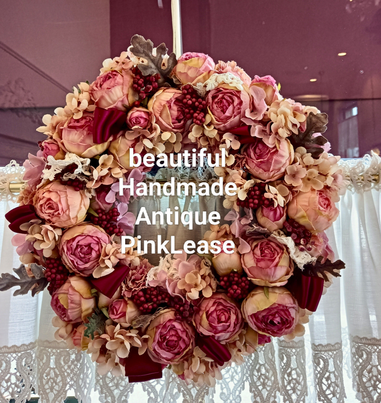 RococoAntique RosePINKLease特大