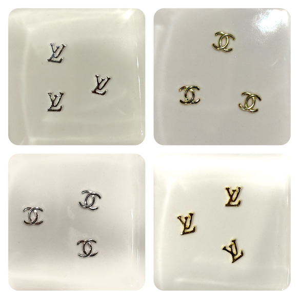 売り切りセール】ネイルパーツ ロゴパーツ ロゴネイルパーツ ブランド