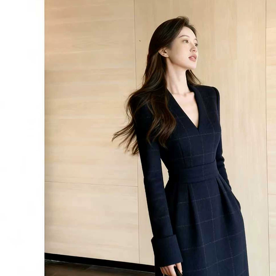 カーディガン トレーナー コート ジャケット 裏起毛 秋冬黒ふわふわ裏起毛ニットフード付きロングコート 受注制作 通勤