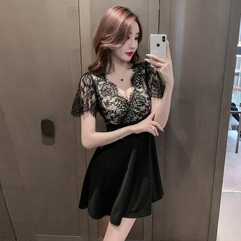 大きいサイズ レディース ワンピース　春夏 秋 新品 半袖　キャバ