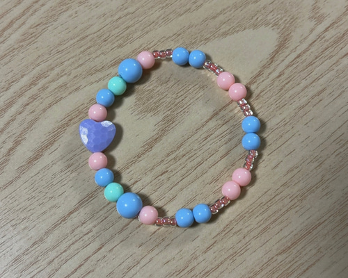 ビーズブレスレット ハンドメイド カラフル ブレスレット Takepi 通販