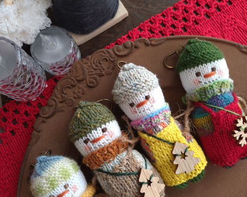 スウェーデンドール 雪だるまさんm~p あみぐるみ polku 通販 20270062