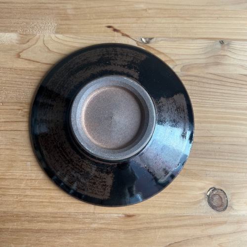 小石原　焼物　大皿 陶器　皿　柳瀬　小石原焼 小石原焼 柳瀬本窯元 4寸皿 (12.5cm) 飛び鉋 飴縁 | 取り皿 菓子皿 豆