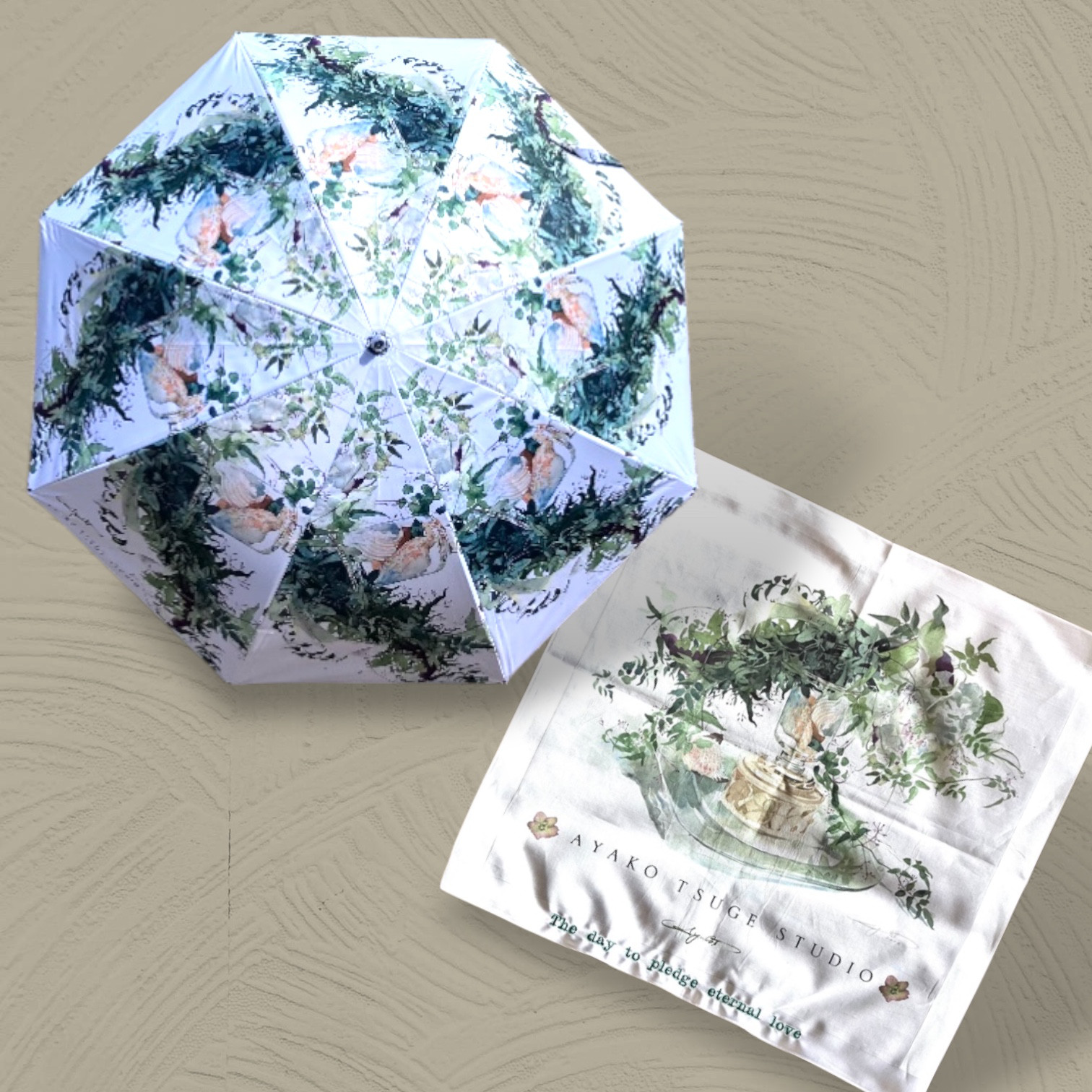 ご自愛福袋2026　永遠の愛を誓う日　日傘とハンカチ