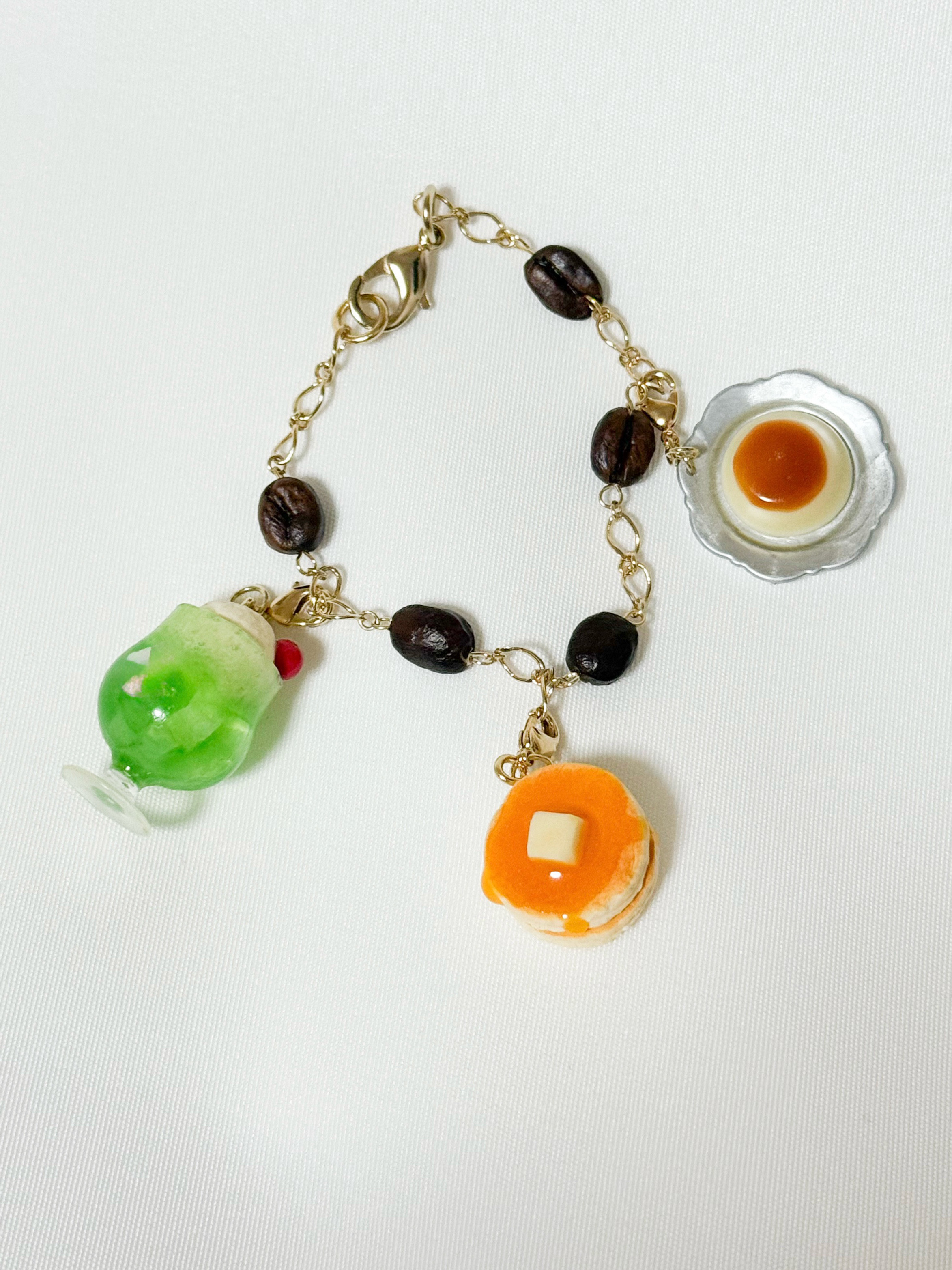 【HMJ冬2026 バッグチャーム図鑑専用作品】喫茶店のバッグチャーム