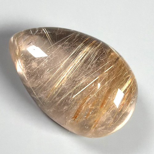 ルチルクォーツ 17.5ミリ ルース Tu3342 天然石 pinky 通販 20270306