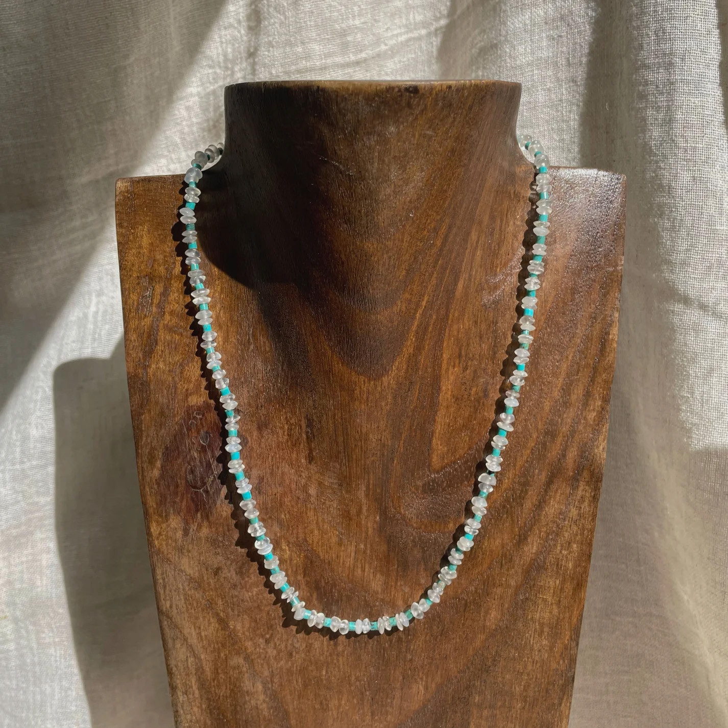 天然石 ビーズ ネックレス